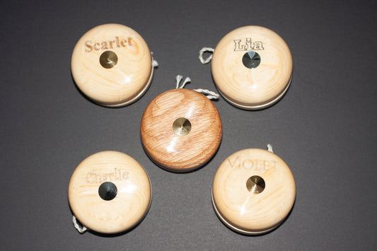 Yoyos — bringing it back old school.